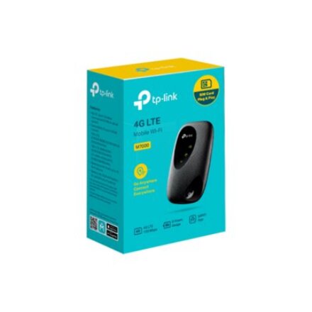 TP-LINK , 4G LTE Mobile Wi-Fi , M7000 , 150+50 Mbit/s , Mesh Support No , MU-MiMO No , 3G/4G data sharing , Antenna type Internal , 1 x micro USB
