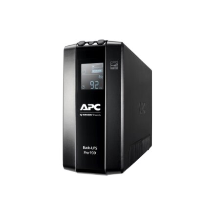 Schneider Electric APC Back-UPS Pro, Tower, 6x IEC C13 outlets, AVR, LCD, user-replaceable battery , BR900MI , 900 VA , 540 W , 230 V