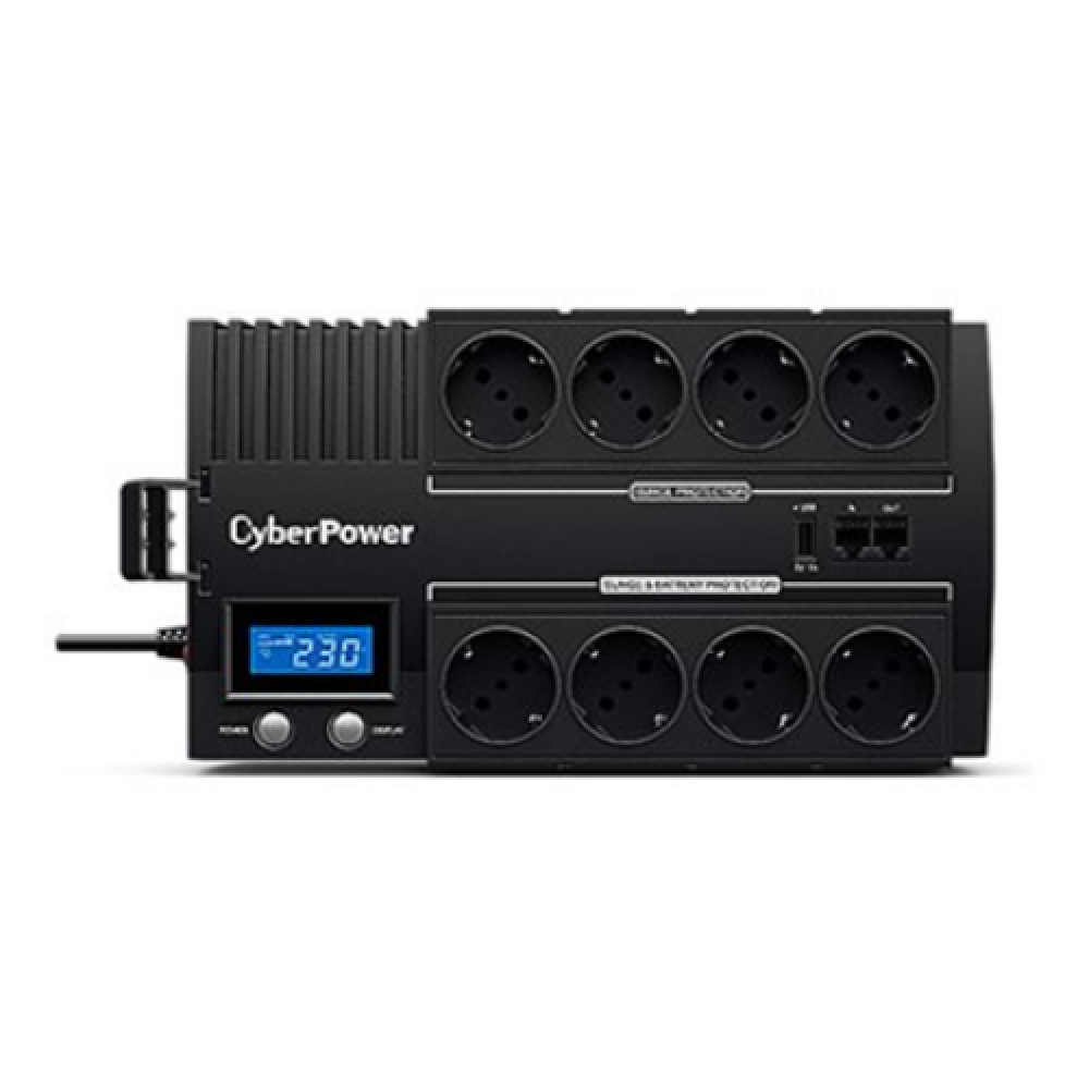 CyberPower , Backup UPS Systems , BR700ELCD , 700 VA , 420 W