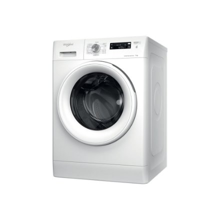 Whirlpool , Washing machine , FFS 7469 W EE , Energy efficiency class A , Front loading , Washing capacity 7 kg , 1400 RPM , Depth 57.5 cm , Width 59.5 cm , Display , LED , White