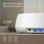 TP-LINK BE3600 Whole Home Mesh Wi-Fi 7 System , Deco BE25 (3-pack) , 802.11be , 2882 Mbit/s , Ethernet LAN (RJ-45) ports 1 , Mesh Support Yes , MU-MiMO No , No mobile broadband
