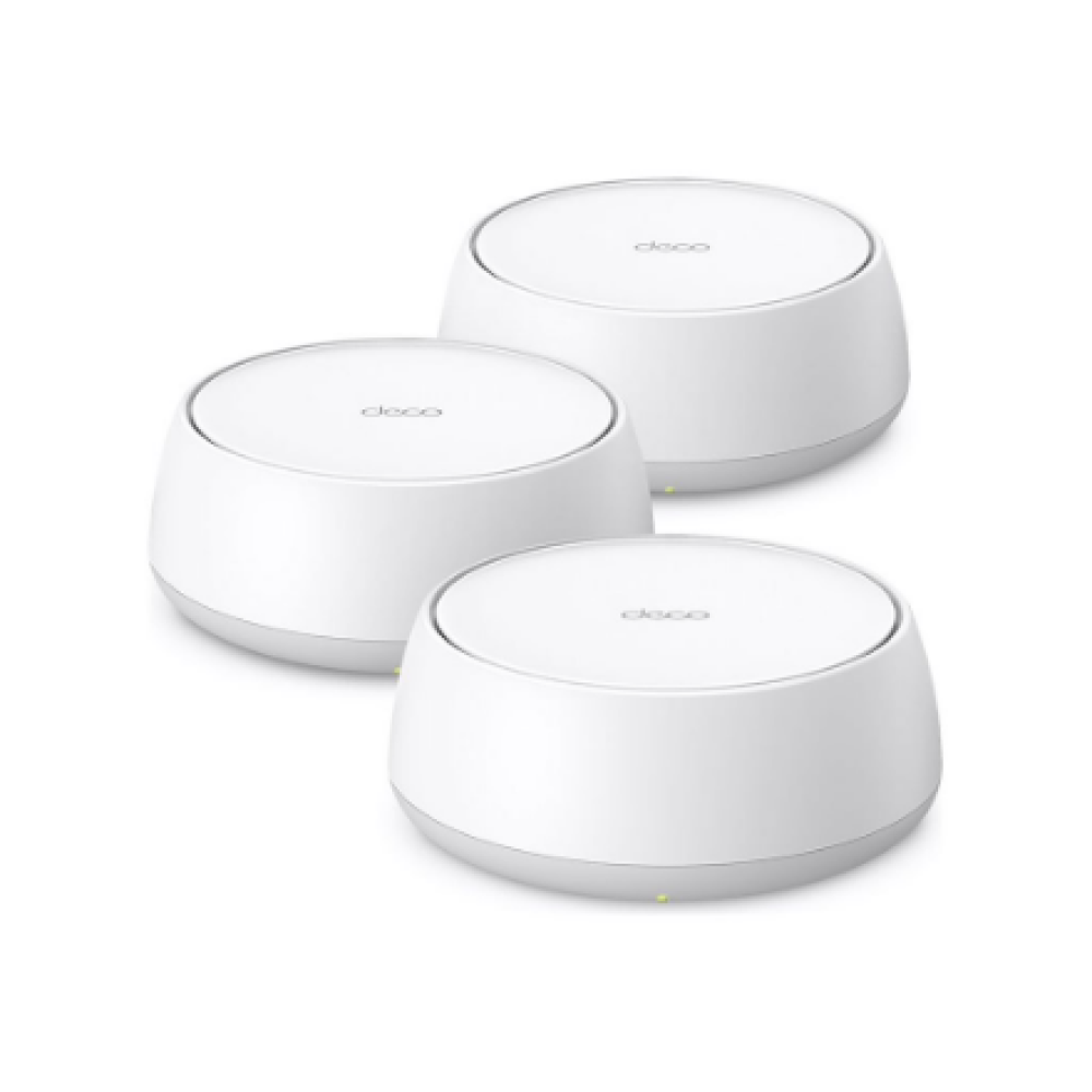 TP-LINK BE3600 Whole Home Mesh Wi-Fi 7 System , Deco BE25 (3-pack) , 802.11be , 2882 Mbit/s , Ethernet LAN (RJ-45) ports 1 , Mesh Support Yes , MU-MiMO No , No mobile broadband