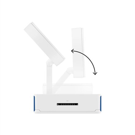 Hyper HyperDrive Flex MagCharge USB-C Hub, White/Blue , HD8100BUGL , HDMI ports quantity 1