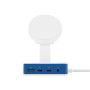 Hyper HyperDrive Flex MagCharge USB-C Hub, White/Blue , HD8100BUGL , HDMI ports quantity 1