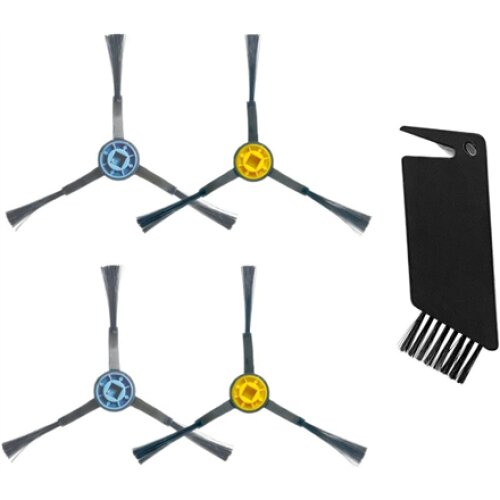 Midea , Spare Parts Kit: 4x Side Brush, 1x Cleaning Brush for M6/M7/M7Pro/S8+