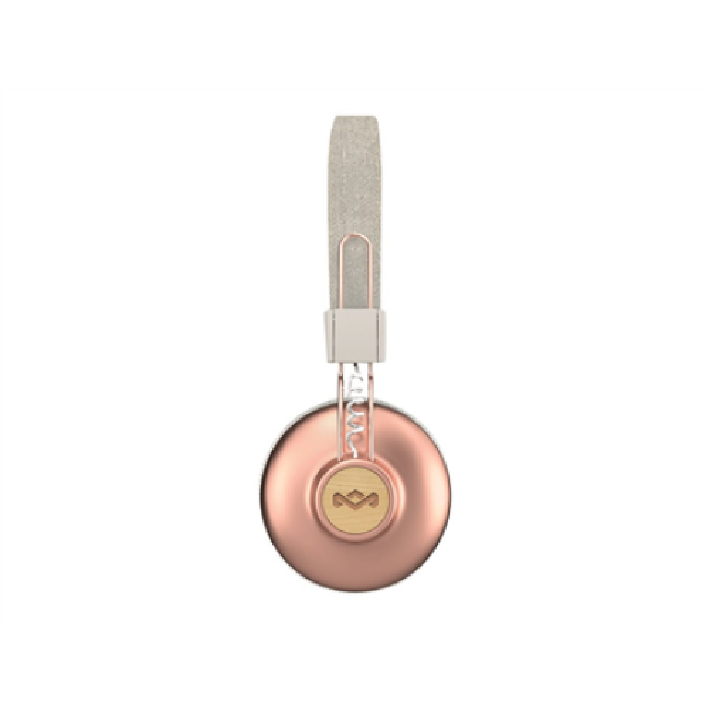 Marley Positive Vibration BT, On-Ear, Wireless, Microphone, Copper , Marley , Headphones , Positive Vibration BT