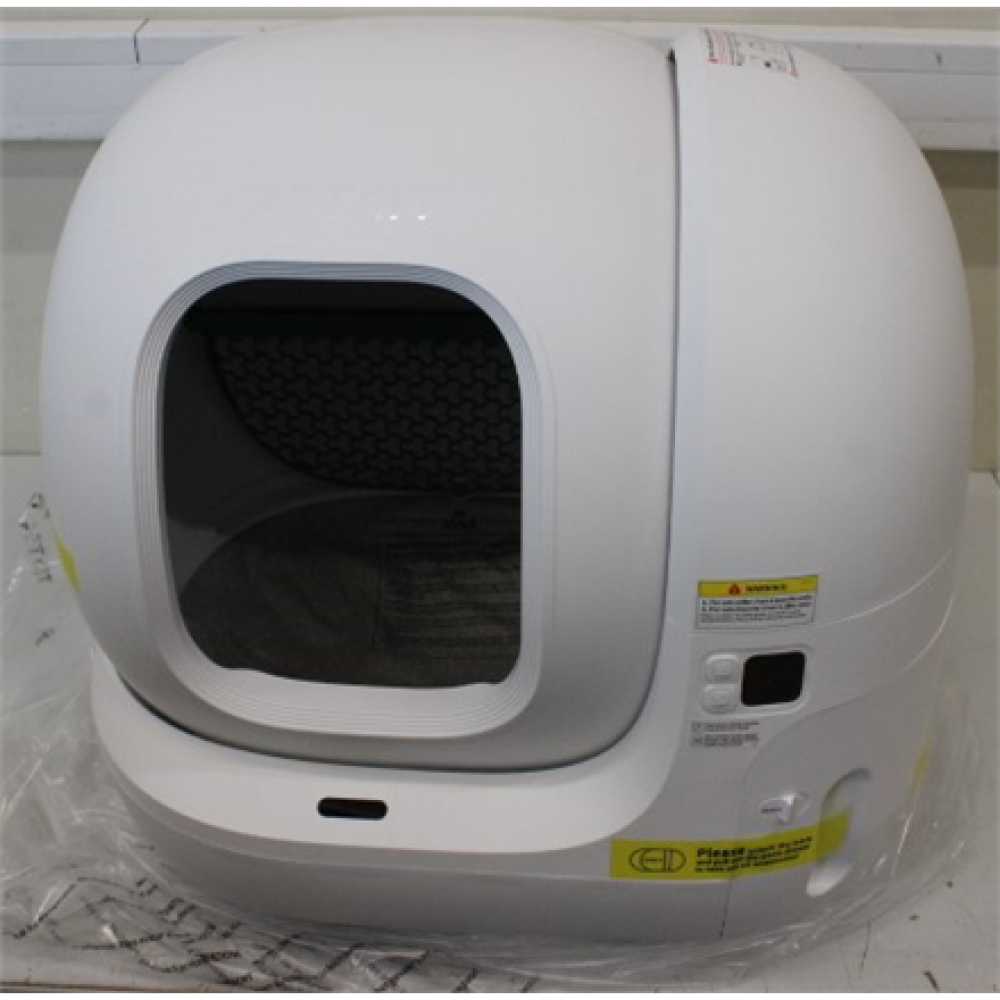 SALE OUT. PETKIT PURAMAX 2 Automatic Cat Litter Box , PETKIT , Automatic Cat Litter Box , Pura MAX 2 , 480 x 480 x 520 cm , White , DAMAGED PACKAGING