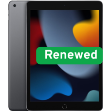 Apple , RENEW , Grade A++ , iPad 9th Gen 10.2 , Gray , Retina , A13 Bionic Chip , 3 GB , 64 GB , Wi-Fi , iPadOS , 18