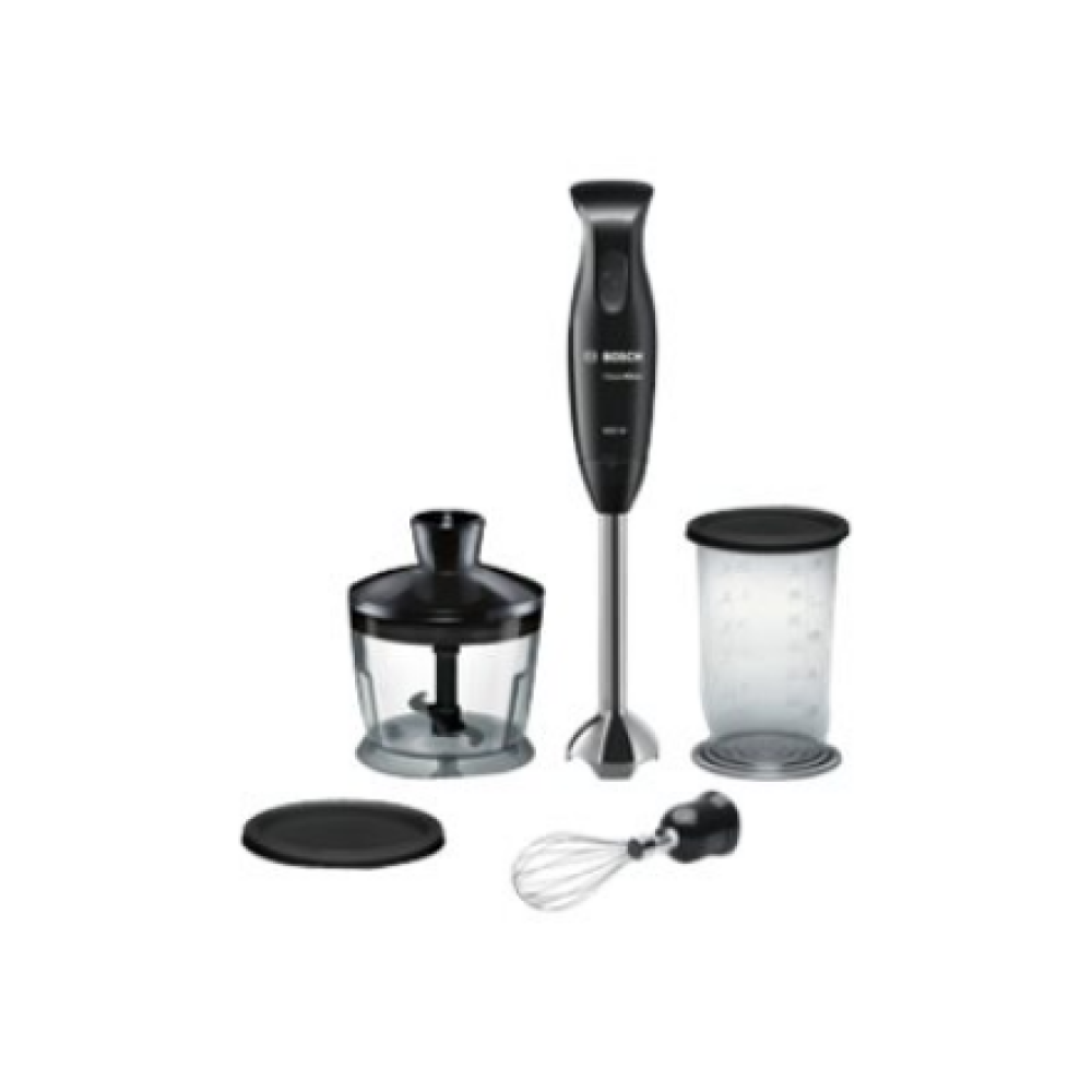 Bosch , Blender , CleverMixx MSM2650B , Hand Blender , 600 W , Number of speeds 12 , Chopper , Black