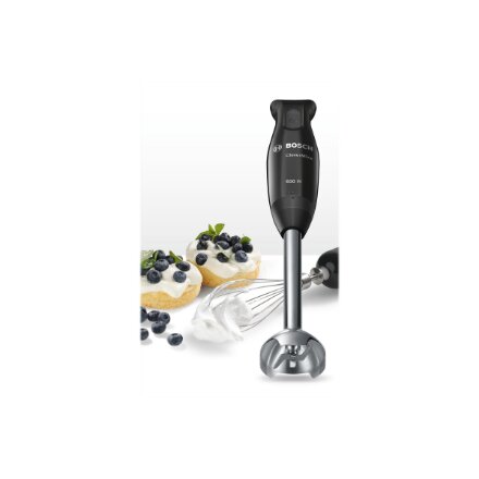 Bosch , Blender , CleverMixx MSM2650B , Hand Blender , 600 W , Number of speeds 12 , Chopper , Mini chopper , Black