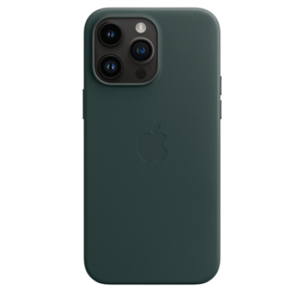Apple 14 Pro Max Leather Case with MagSafe Forest Green