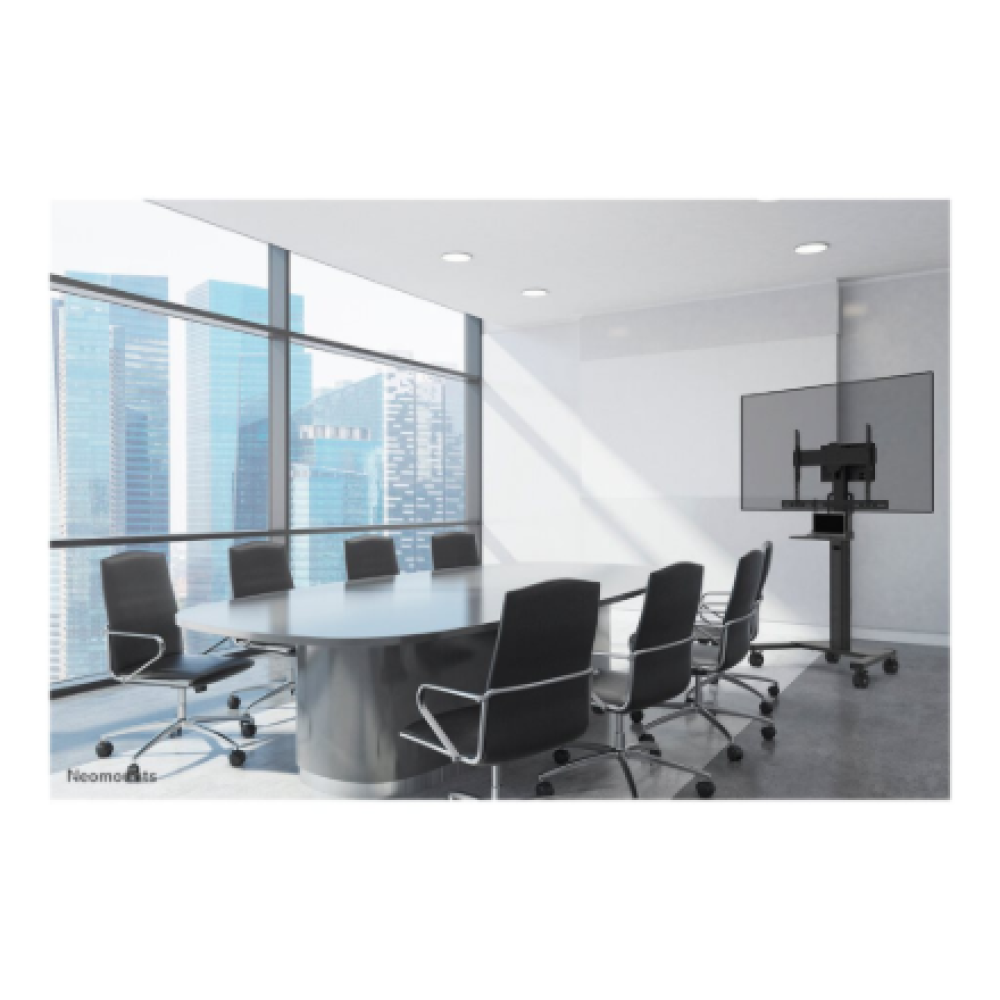 Neomounts Floor stand , AV45-500BL Laptop Shelf Kit , Height adjustment , 43-110 , Maximum weight (capacity) 2.5 kg , Black