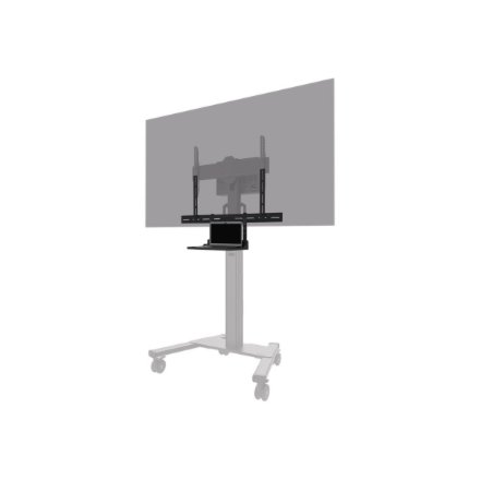 Neomounts Floor stand , AV45-500BL Laptop Shelf Kit , Height adjustment , 43-110 , Maximum weight (capacity) 2.5 kg , Black