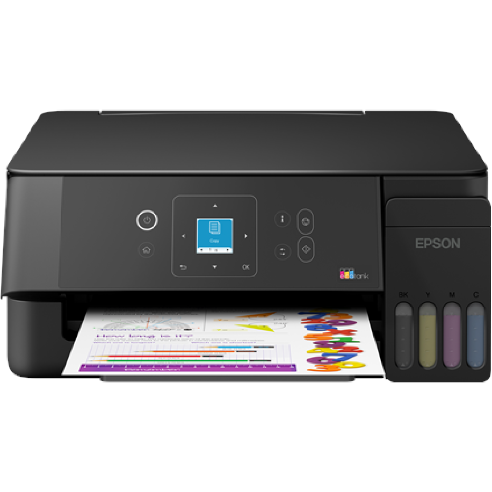 Epson EcoTank , L3362 , Inkjet , Colour , Multifuction Printer , A4 , Wi-Fi , Black
