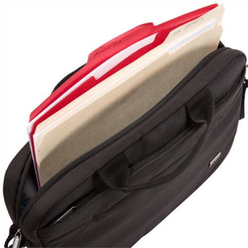 Case Logic , Advantage , Fits up to size 14 , Messenger - Briefcase , Shoulder strap , Black