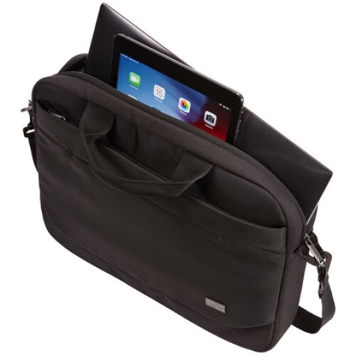 Case Logic , Advantage , Fits up to size 14 , Messenger - Briefcase , Shoulder strap , Black