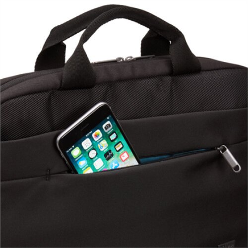 Case Logic , Advantage , Fits up to size 14 , Messenger - Briefcase , Shoulder strap , Black