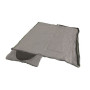 Outwell Contour Midnight Black L, Sleeping Bag - Left Zipper, 220 x 85 cm, YKK 2-way L-shape open-end with auto lock, Black