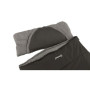 Outwell Contour Midnight Black L, Sleeping Bag - Left Zipper, 220 x 85 cm, YKK 2-way L-shape open-end with auto lock, Black