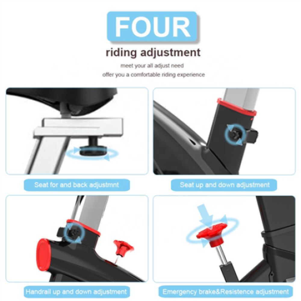 EQI Smart S200 Home Use Spin Bike Chain Driven