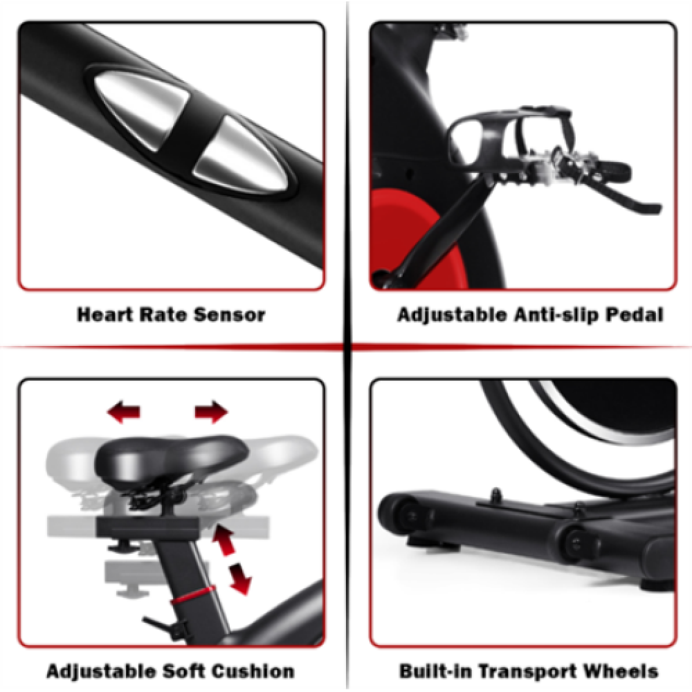 EQI Smart S200 Home Use Spin Bike Chain Driven