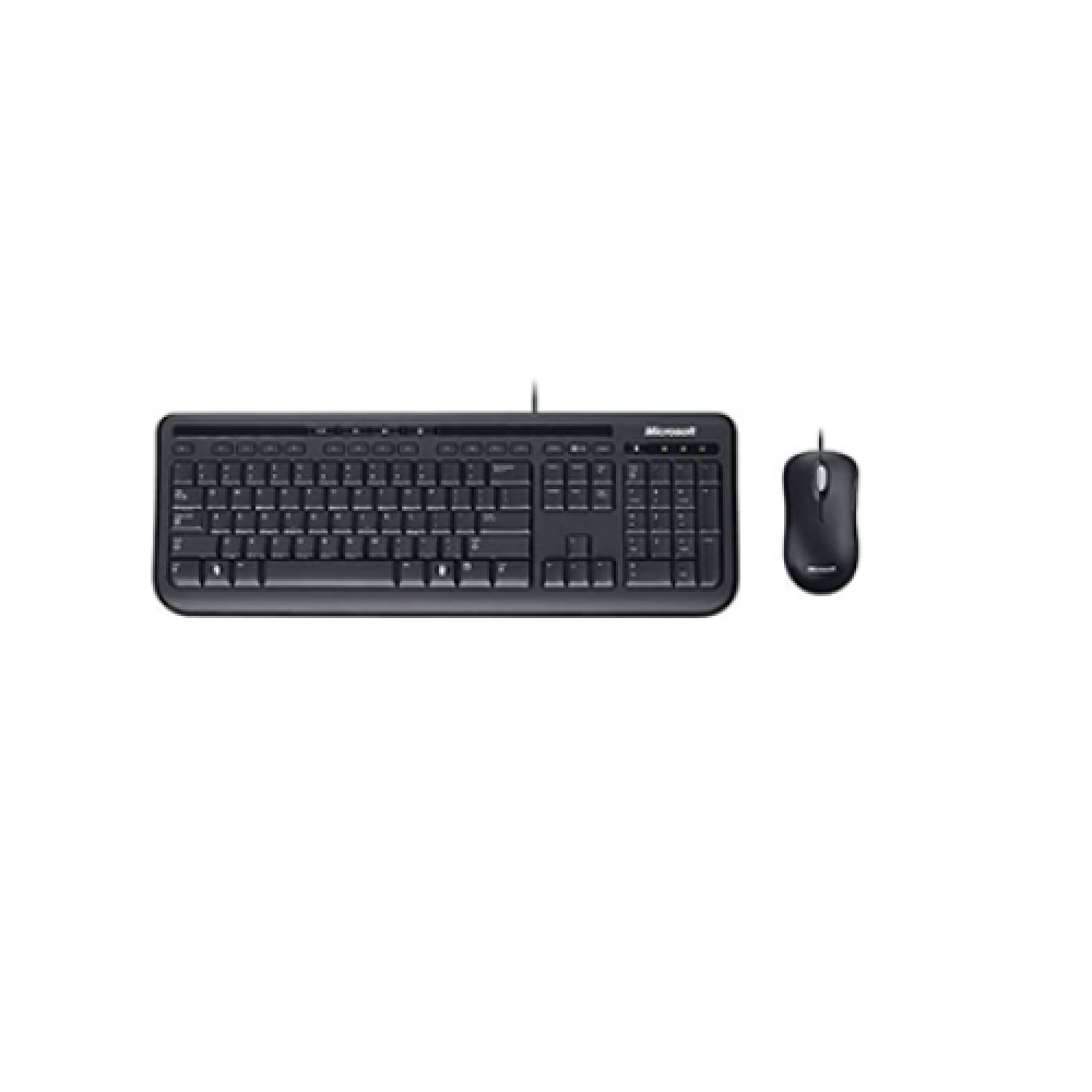 Microsoft APB-00011 Wired Desktop 600 Multimedia Wired Mouse included RU Black