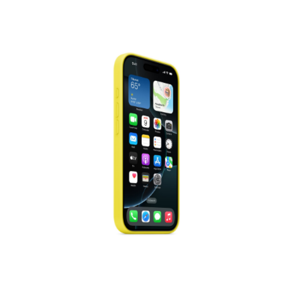 Apple Case with MagSafe , Apple , iPhone 16 Pro , Silicone , Star Fruit