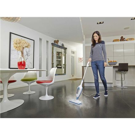 BLACK & DECKER , Steam mop , FSM13E1 , Cordless operating , 1300 W , Blue/White
