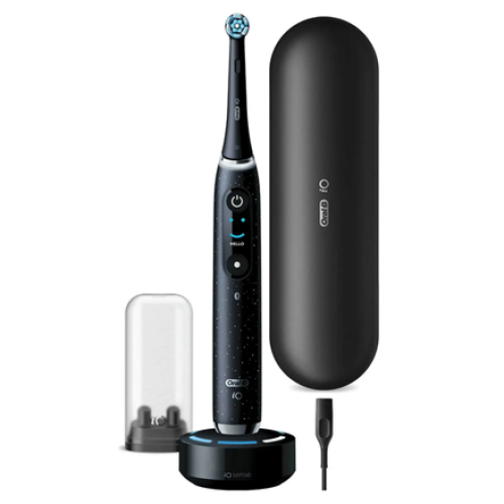 Oral-B , Electric Toothbrush , iO10 Series , Rechargeable , For adults , Number of brush heads included 1 , Number of teeth brushing modes 7 , Cosmic Black