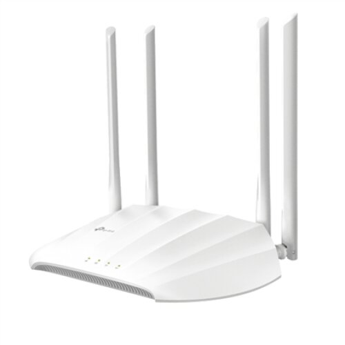 TP-LINK , Access Point , TL-WA1201 , 802.11ac , 2.4GHz/5 GHz , 300+867 Mbit/s , 10/100/1000 Mbit/s , Ethernet LAN (RJ-45) ports 1 , MU-MiMO Yes , no PoE , Antenna type 4 Fixed High Performance