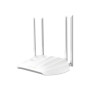 TP-LINK , Access Point , TL-WA1201 , 802.11ac , 2.4GHz/5 GHz , 300+867 Mbit/s , 10/100/1000 Mbit/s , Ethernet LAN (RJ-45) ports 1 , MU-MiMO Yes , no PoE , Antenna type 4 Fixed High Performance
