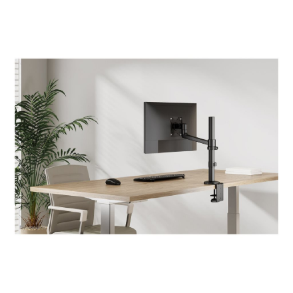 Neomounts Desk Mount , DS60-425BL1 Monitor arm , Adjustable Height, Rotate, Tilt, Swivel , 17-27 , Maximum weight (capacity) 8 kg , Black