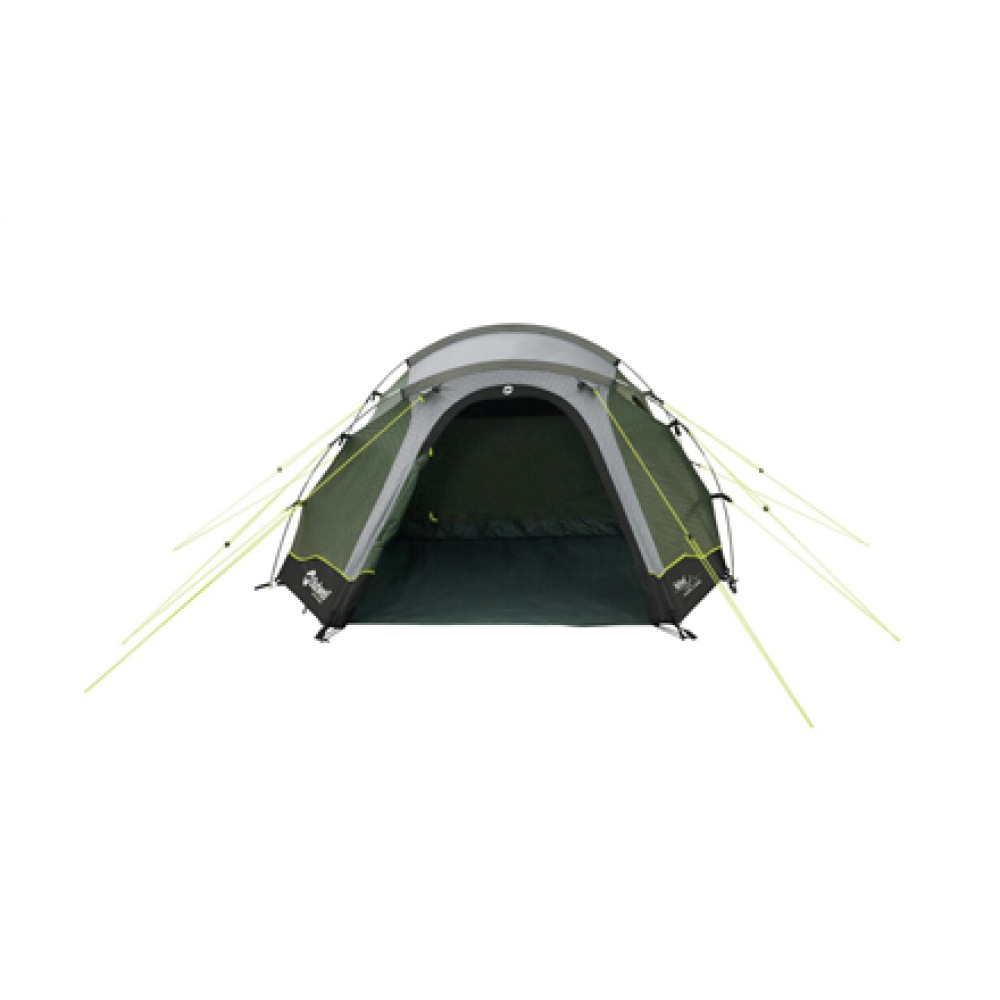 Outwell Two Room Tunnel Tent , Earth 3 Plus , 3 person(s) , Green