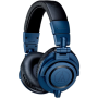 Audio Technica Professional Studio Monitor Headphones ATH-M50XDS Wired, Over-ear, Three detachable cables, Blue