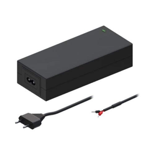 Teltonika - PR317EUA - EU power supply, 62W (AC/DC Power supply EU Plug 48V 1.3A 1500+2000mm with 2.5mm^2 wire ferrule) , Teltonika EU 2-PIN POWER SUPPLY 62W for TSW200 , EU 2-PIN POWER SUPPLY, 62W