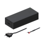 Teltonika - PR317EUA - EU power supply, 62W (AC/DC Power supply EU Plug 48V 1.3A 1500+2000mm with 2.5mm^2 wire ferrule) , Teltonika EU 2-PIN POWER SUPPLY 62W for TSW200 , EU 2-PIN POWER SUPPLY, 62W