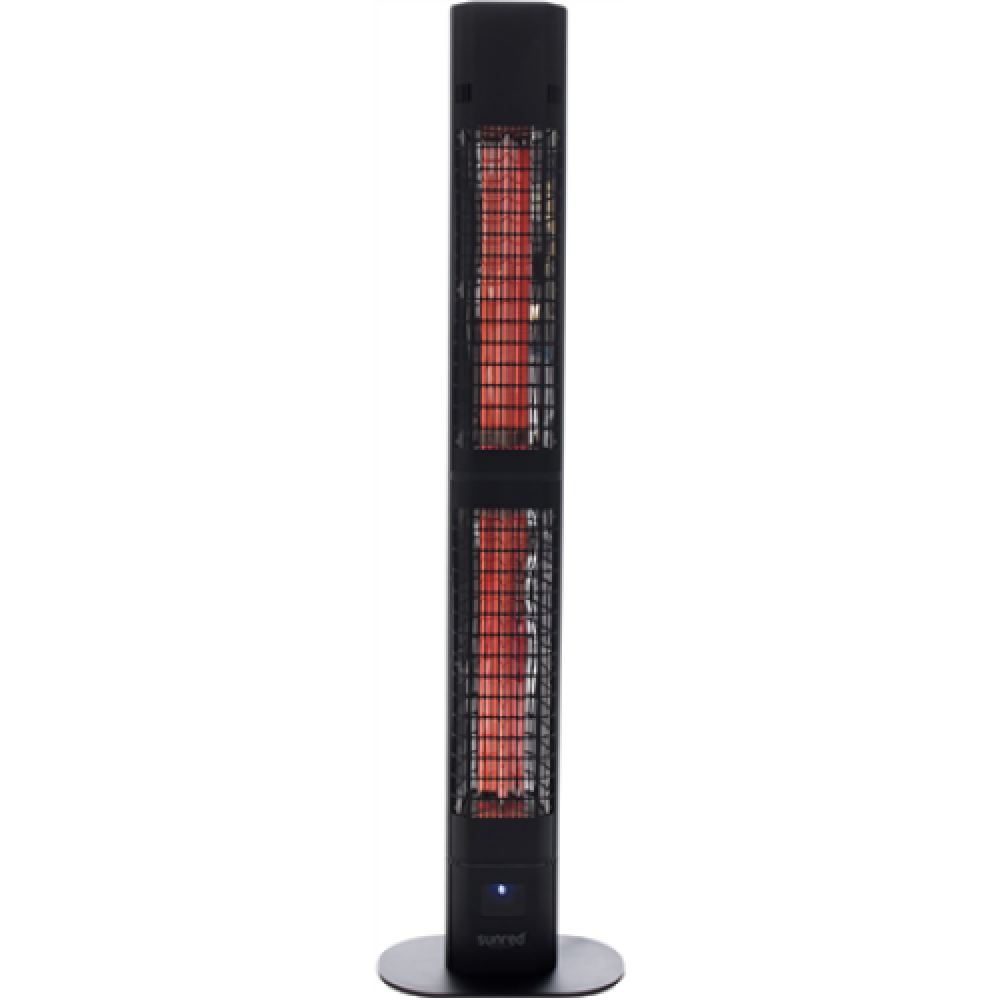 SUNRED , Heater , RD-DARK-3000L, Valencia Dark Lounge , Infrared , 3000 W , Number of power levels , Suitable for rooms up to m² , Black , IP55
