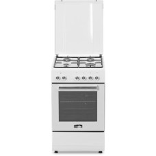 Simfer , Cooker , 5405SERBB , Hob type Gas , Oven type Electric , White , Width 50 cm , Depth 60 cm , Electronic ignition , Energy efficiency class A , 43 L Simfer , Cooker , 5405SERBB , Hob type Gas , Oven type Electric , White , Width 50 cm , Depth 60 cm , Electronic ignition , Energy efficiency class A , 43 L