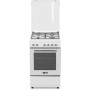 Simfer , Cooker , 5405SERBB , Hob type Gas , Oven type Electric , White , Width 50 cm , Depth 60 cm , Electronic ignition , Energy efficiency class A , 43 L