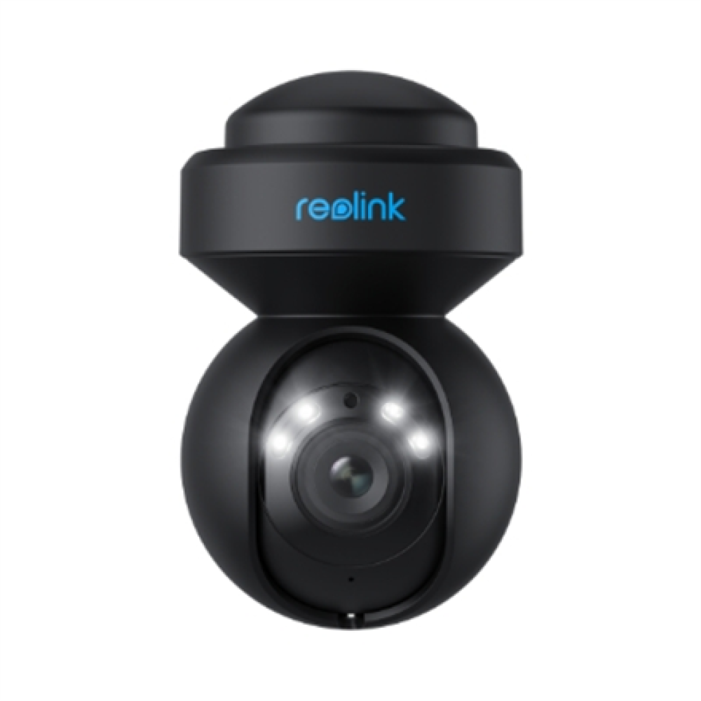 Reolink , Smart WiFi Camera with Motion Spotlights , E Series E540 , PTZ , 5 MP , 2.8-8/F1.6 , IP65 , H.264 , Micro SD, Max. 512 GB , Black