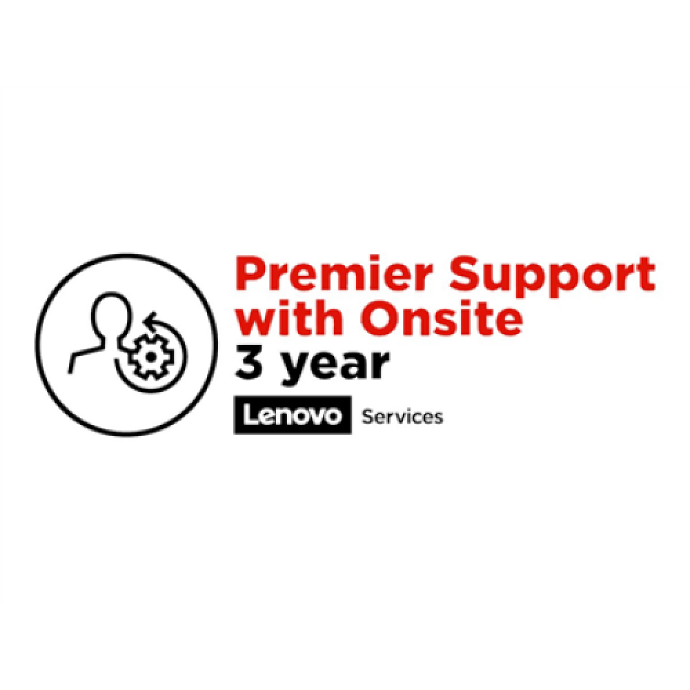 Lenovo , Warranty , 3Y Premier Support upgrade from 1Y Premier Support , 3 year(s)
