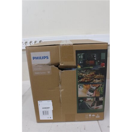 SALE OUT. Philips HD9876/90 Ovi XXL Airfryer, 8.3 L, Black , Philips XXL Airfryer , HD9876/90 Ovi , Power 2200 W , Capacity 8.3 L , Black , DAMAGE PACKAGING