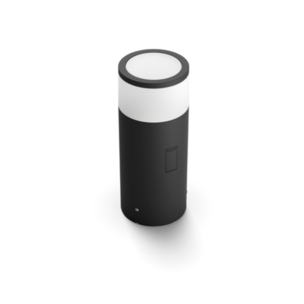 Philips Hue WCA Calla Outdoor Bollard, Black , 8 W , 2000-6500 Hue White Colour Ambiance
