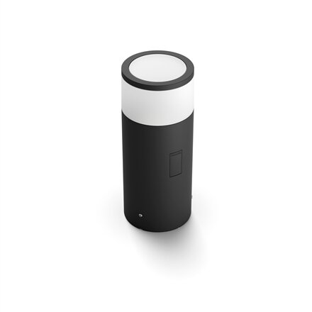 Philips Hue WCA Calla Outdoor Bollard, Black , 8 W , 2000-6500 Hue White Colour Ambiance