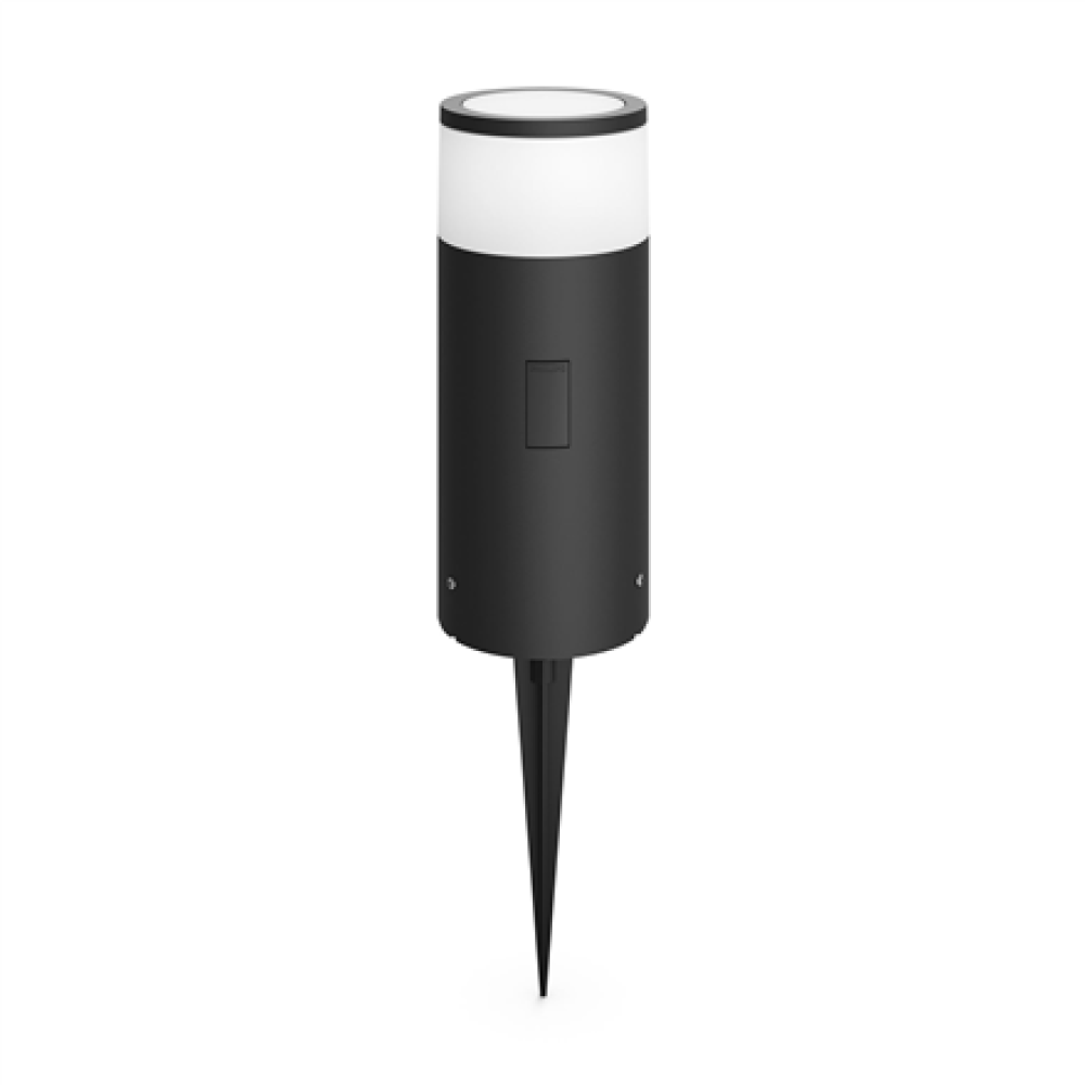 Philips Hue WCA Calla Outdoor Bollard, Black , 8 W , 2000-6500 Hue White Colour Ambiance