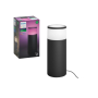 Philips Hue WCA Calla Outdoor Bollard, Black , 8 W , 2000-6500 Hue White Colour Ambiance