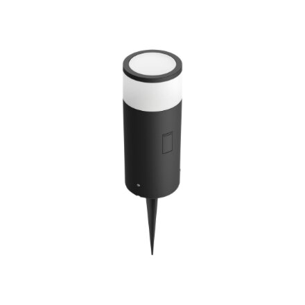 Philips Hue WCA Calla Outdoor Bollard, Black , 8 W , 2000-6500 Hue White Colour Ambiance