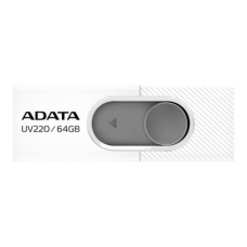 ADATA , UV220 , 64 GB , USB 2.0 , White/Gray
