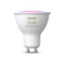 Philips Hue Smart Spotlight , GU10 , 4.2 W , White and colour light