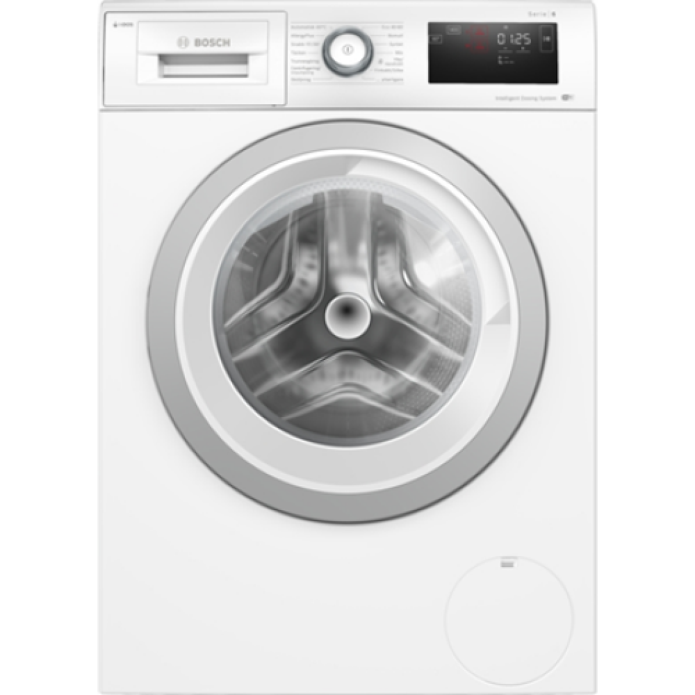 Bosch Washing Machine WAU28PA0SN Energy efficiency class A, Front loading, Washing capacity 9 kg, 1400 RPM, Depth 59 cm, Width 60 cm, Display, LED, White